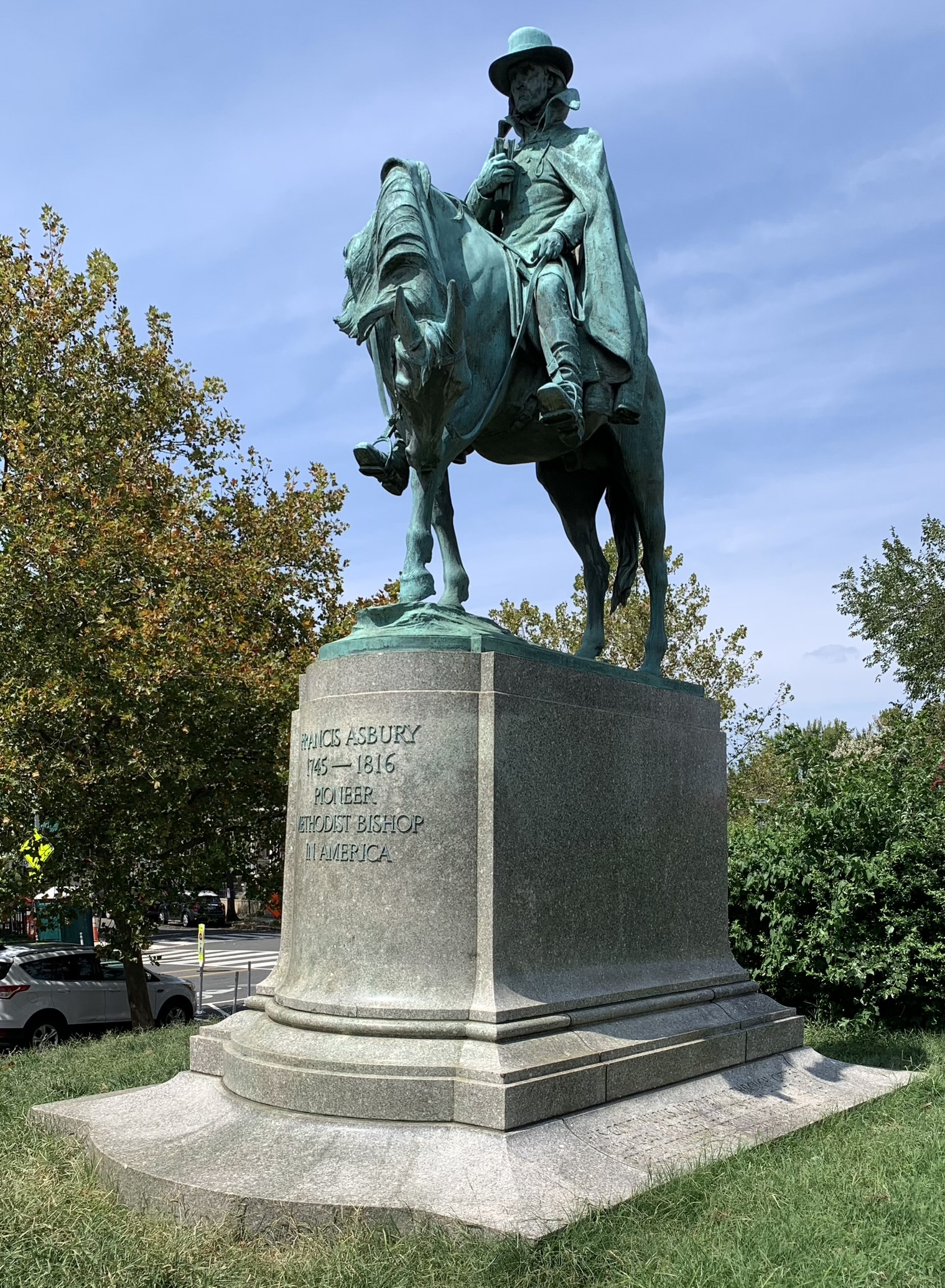 Francis Asbury Monument in Washington DC