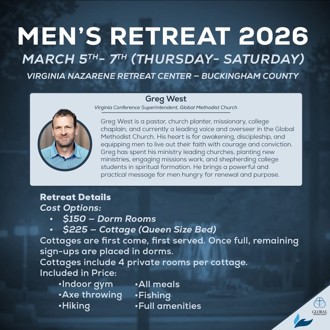 Mens retreat flyer - march 2026