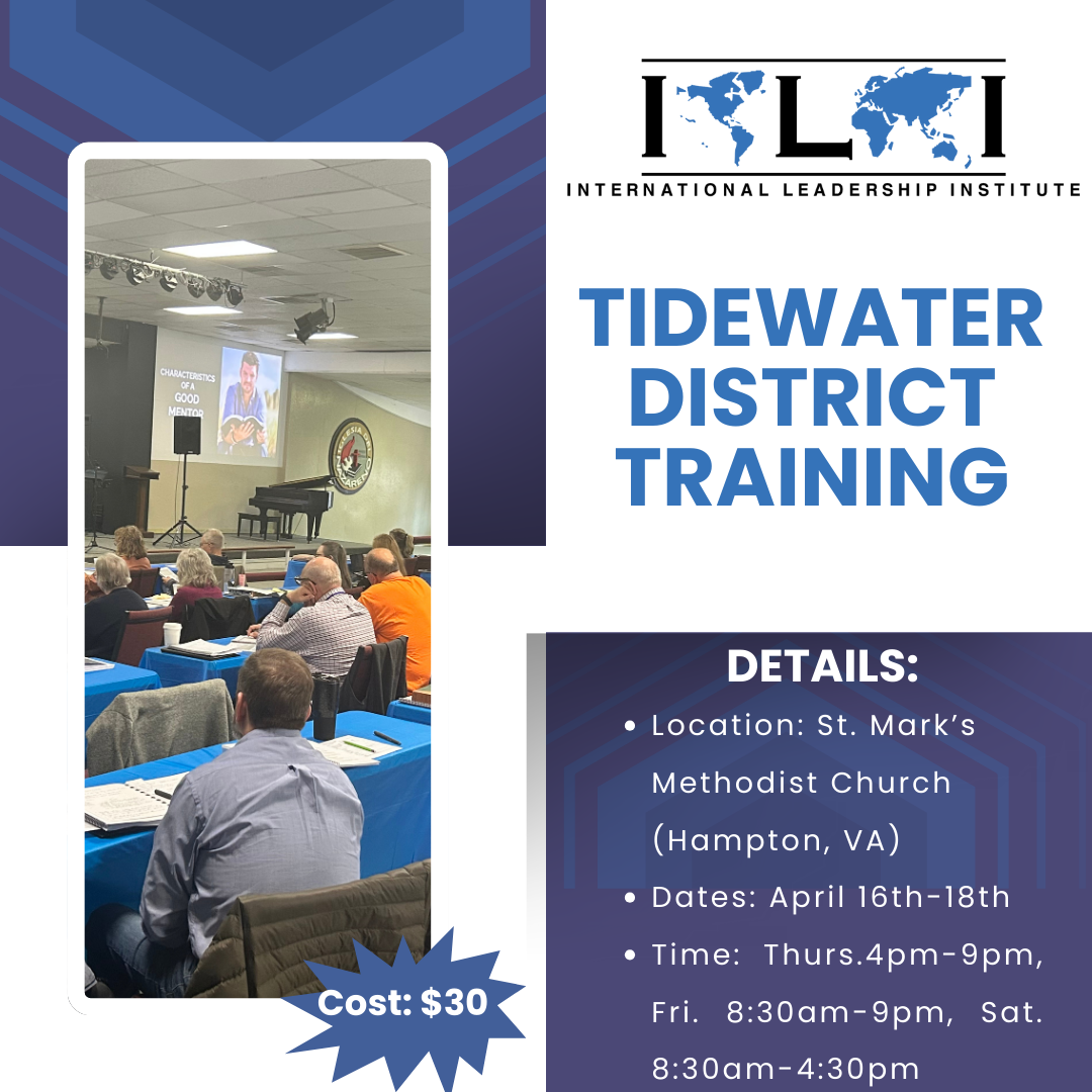 Tidewater District Training flyer