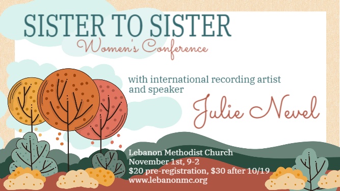 sister to sister conference flyer