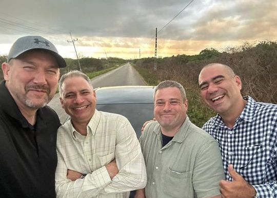 On the road in Cuba carrying the joy of Jesus.