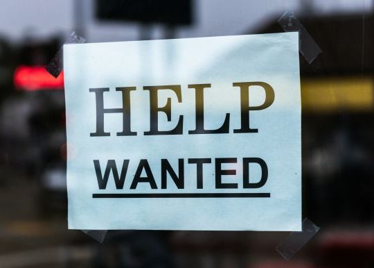 Help wanted sign